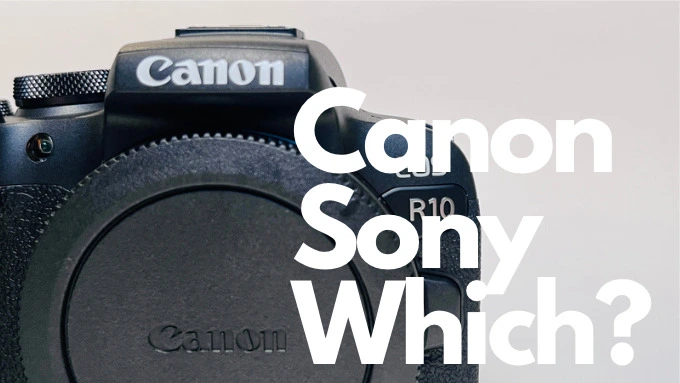 どっち？】俺はキヤノン派！キヤノンかソニーで始めるミラーレス生活