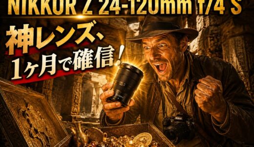 1ヶ月レビュー！NIKKOR Z 24-120mm f/4 Sはニコンの神レンズ