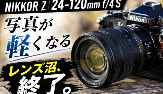 3ヶ月レビュー！NIKKOR Z 24-120mm f/4 Sは実家みたいなレンズ