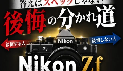 Nikon Zfで後悔する人・しない人。1年使って出した答え | モノスクラム