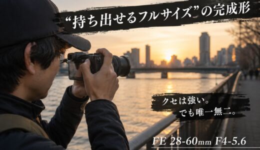 【SEL2860レビュー】1ヶ月使い倒して見えた4つのデメリット