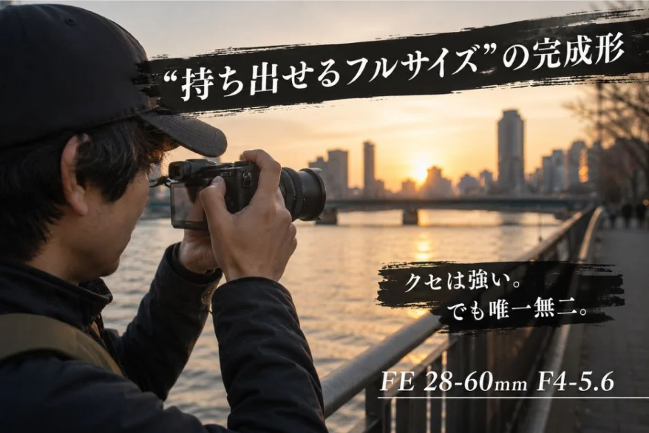 SEL2860レビュー】1ヶ月使い倒して見えた4つのデメリット | モノスクラム